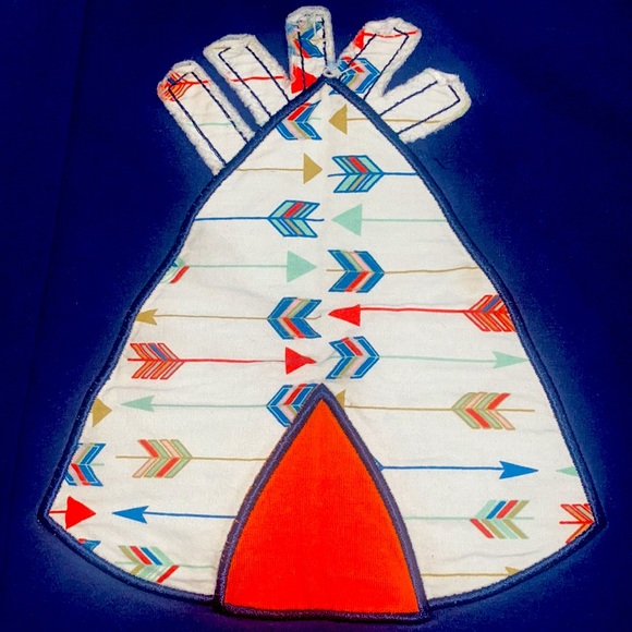 Unisex banana split teepee long sleeve tshirt size 4t in EUC!! - Picture 4 of 4